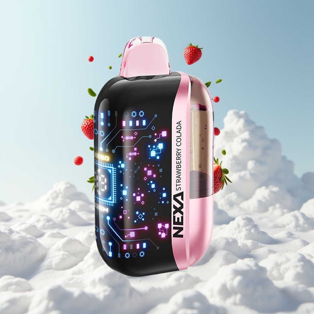 NEXA Ultra 50K Einweg-Vape Strawberry Colada 20ml 5% 0.9ohm Dual Mesh