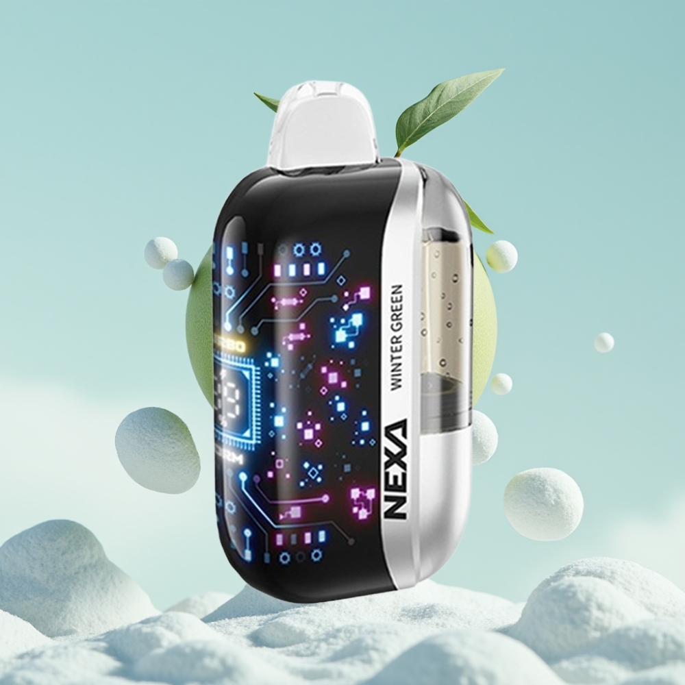 NEXA Ultra 50K Einweg-Vape Wintergrün 20ml 5% 0.9ohm Dual Mesh