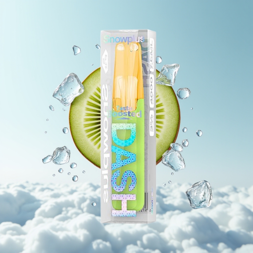 Snowplus Dash 4000 Puffs Ceramic 7,5 ml Kiwi-Eis