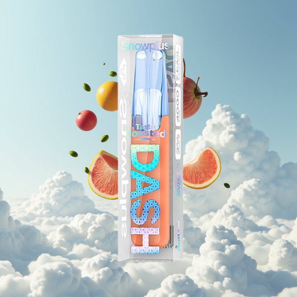 Snowplus Dash 4000 Puffs Disposable Device Bull Eis – Keramik-Atomizer, 530 mAh, 7,5 ml
