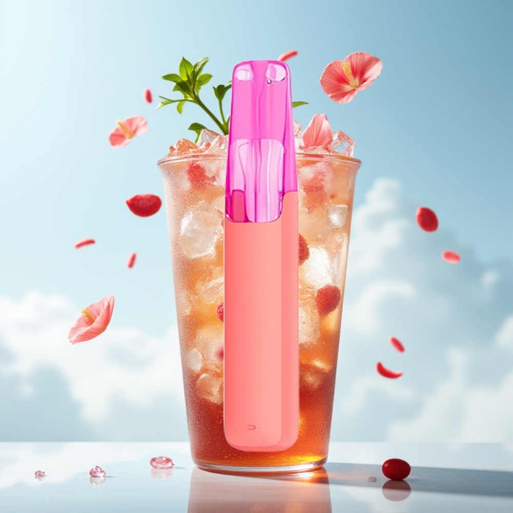 Snowplus Dash 4000 Puffs Keramik-Akku 530 mAh Hibiskus-Eistee