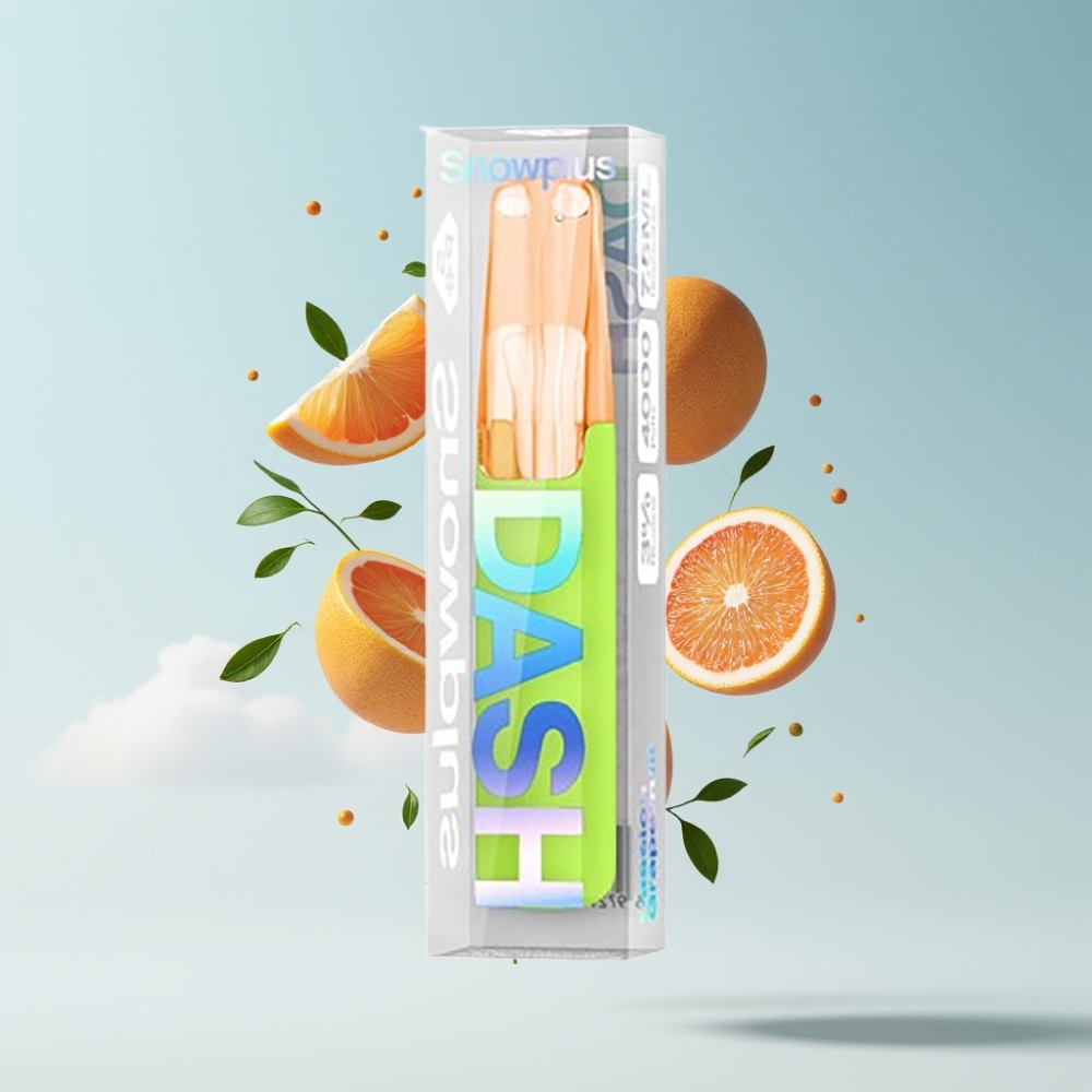 Snowplus Dash 4000 Puffs Keramik-Akku 530 mAh Passionsfrucht-Grapefruit