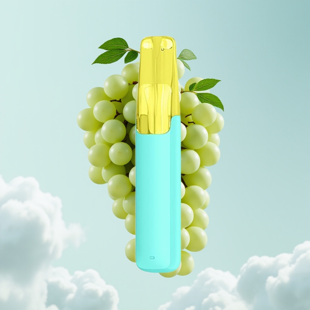 Snowplus Dash 4000 Puffs Keramik-Atomizer 7,5 ml Grüne Traube