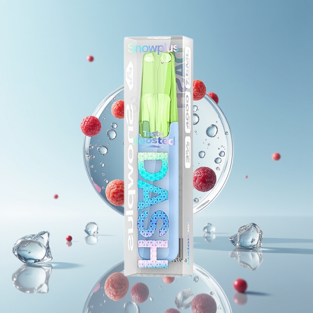 Snowplus Dash 4000 Puffs Keramik-Atomizer 7,5 ml Ludou-Eis