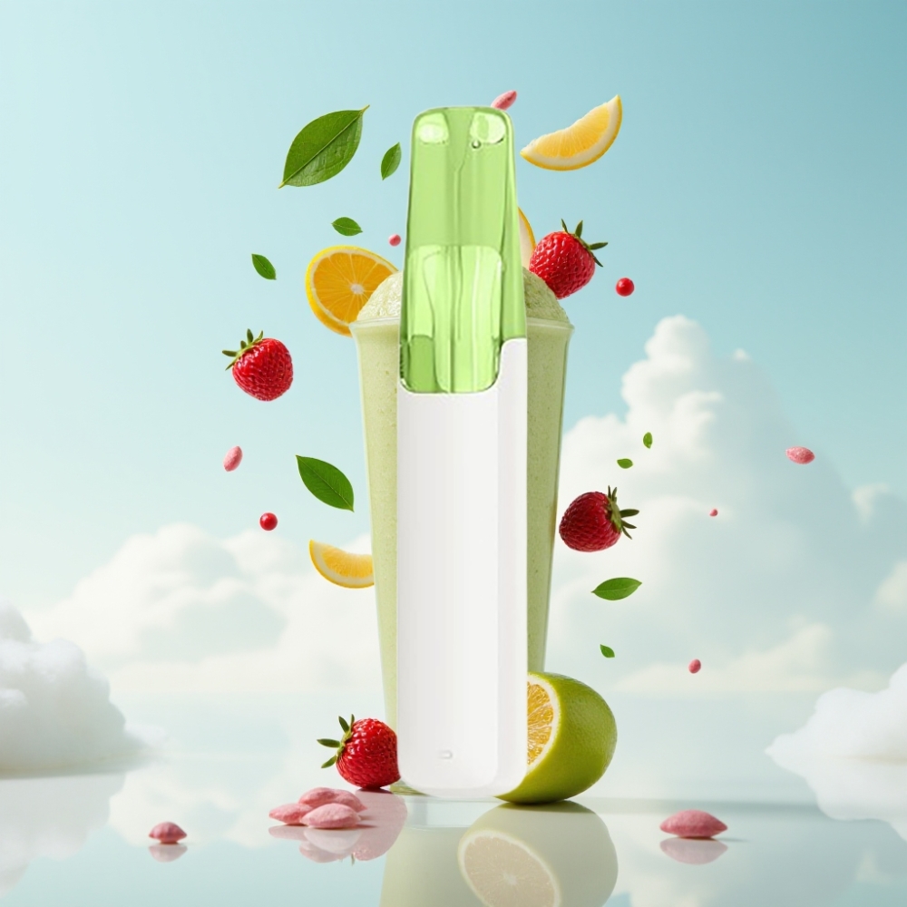 Snowplus Dash 4000 Puffs Keramik-Atomizer 7,5 ml Matcha Smoothie