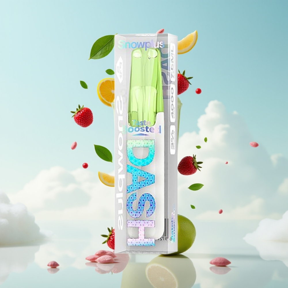 Snowplus Dash 4000 Puffs Keramik-Atomizer 7,5 ml Matcha Smoothie