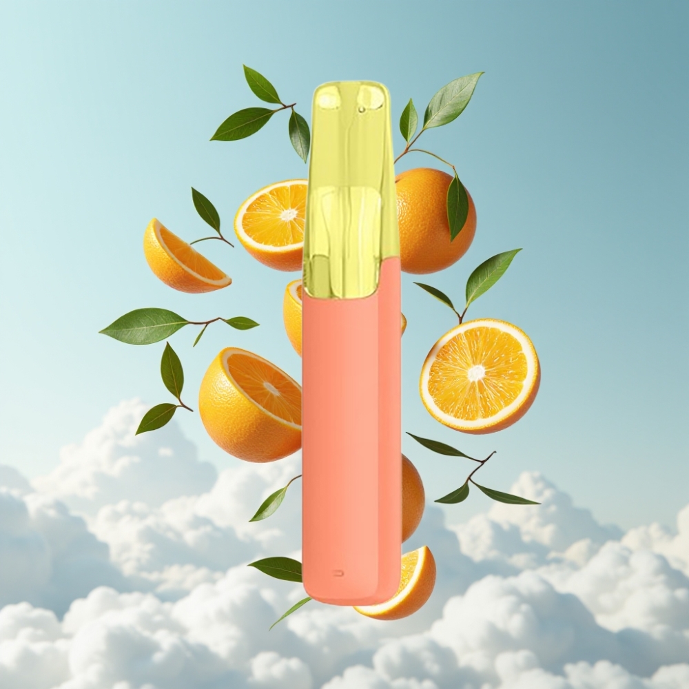 Snowplus Dash 4000 Puffs Keramik-Atomizer 7,5 ml Orangensoda