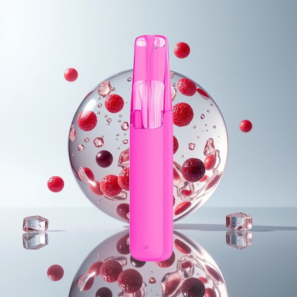 Snowplus Dash 4000 Puffs Keramik-Atomizer 7,5 ml Rotwein-Eis
