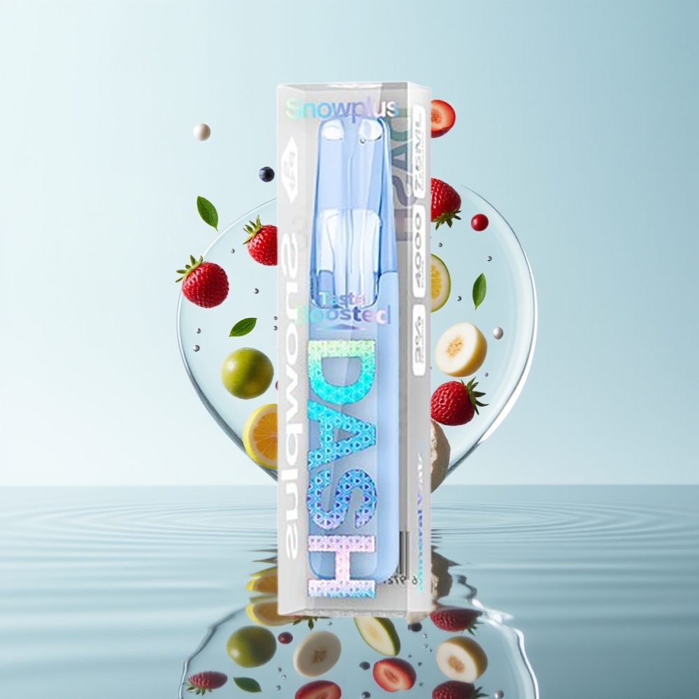 Snowplus Dash 4000 Puffs Keramik-Atomizer Mineralwasser 7,5 ml