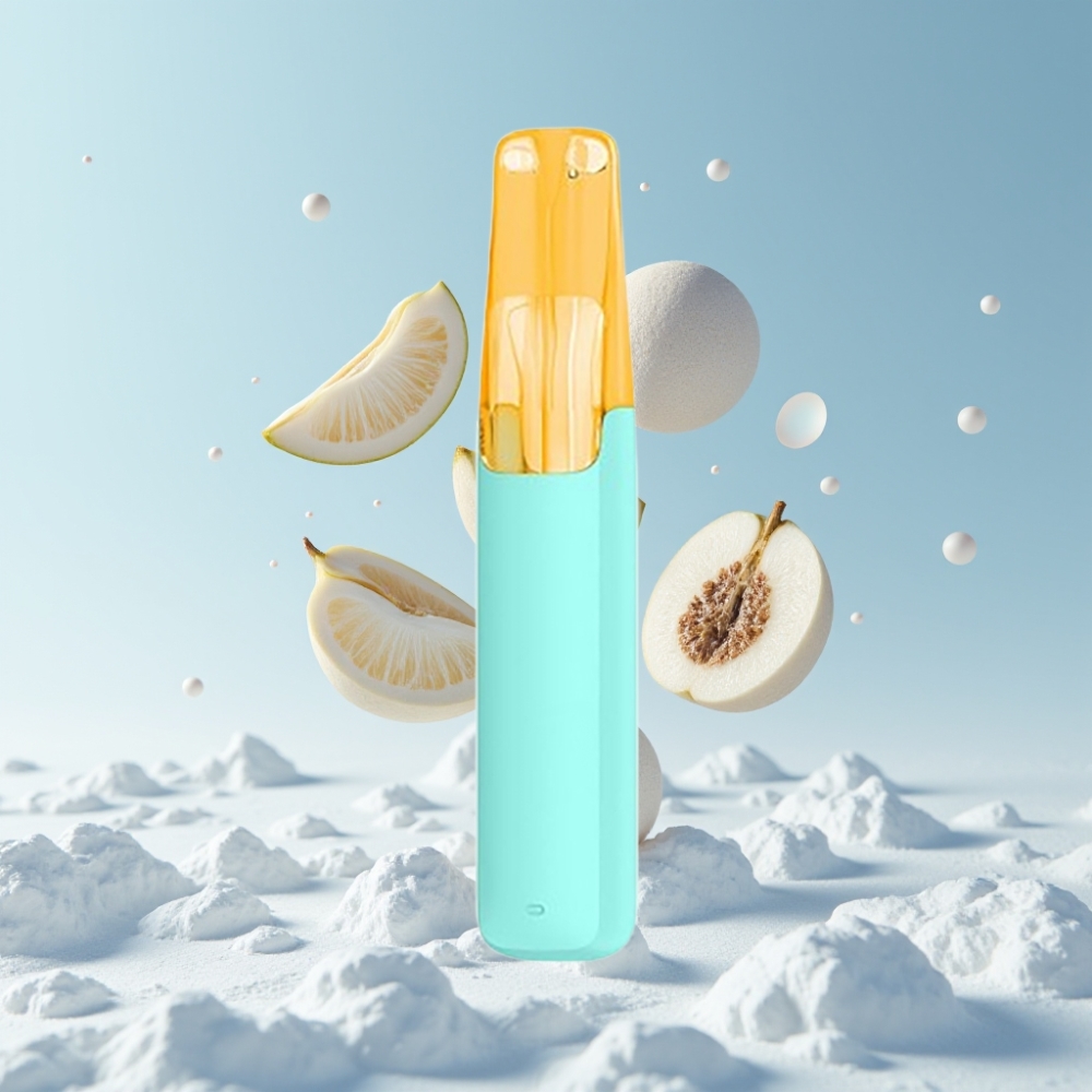 Snowplus Dash 4000 Puffs Keramik-Atomizer Weißer Frost 7,5 ml 530 mAh