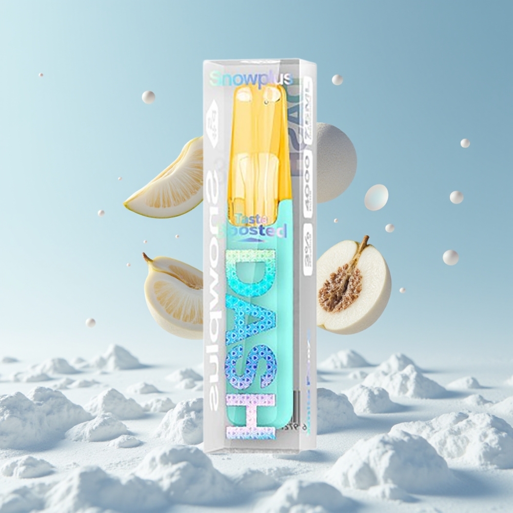 Snowplus Dash 4000 Puffs Keramik-Atomizer Weißer Frost 7,5 ml 530 mAh