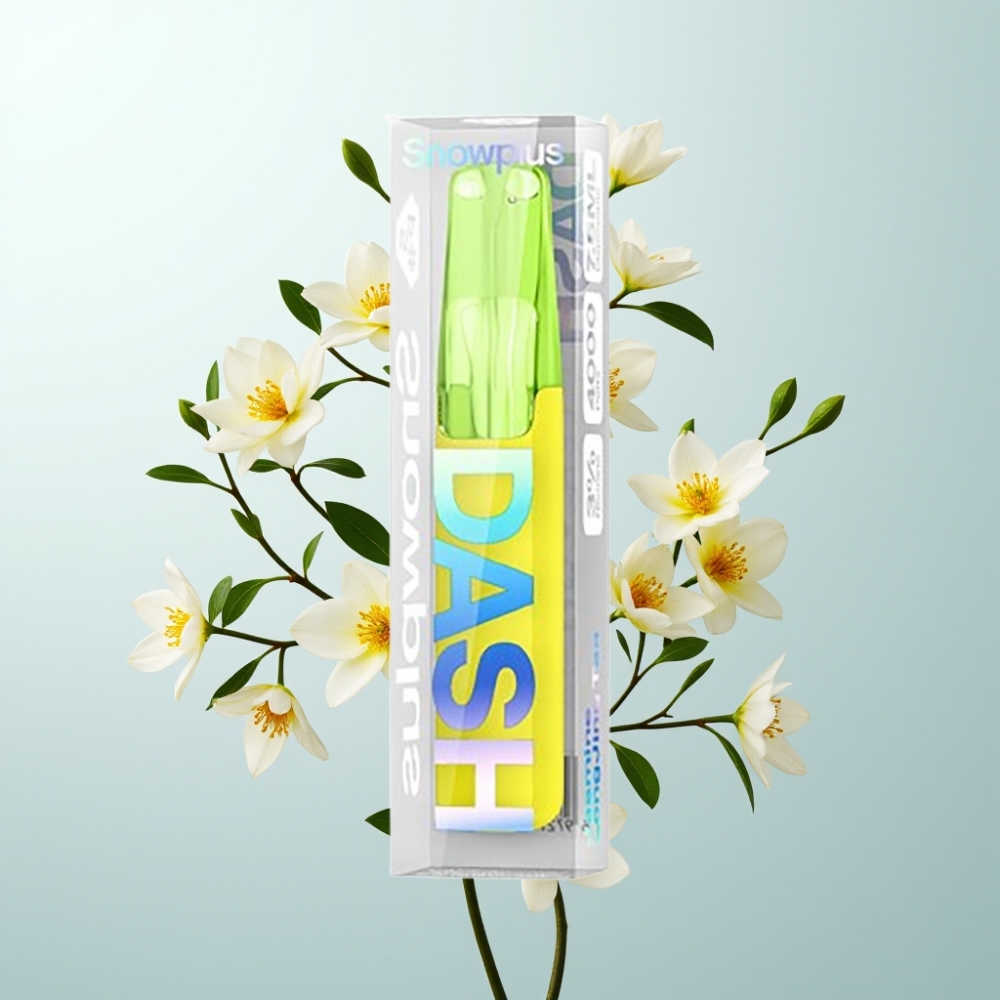 Snowplus Dash 4000 Puffs Keramik Verdampfer Jasmin LongJing Tee 7,5 ml