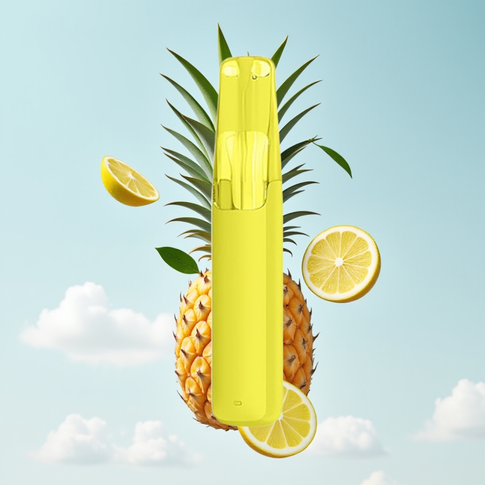 Snowplus Dash 4000 Puffs Keramik-Zerstäuber 7,5 ml Zitrone-Ananas