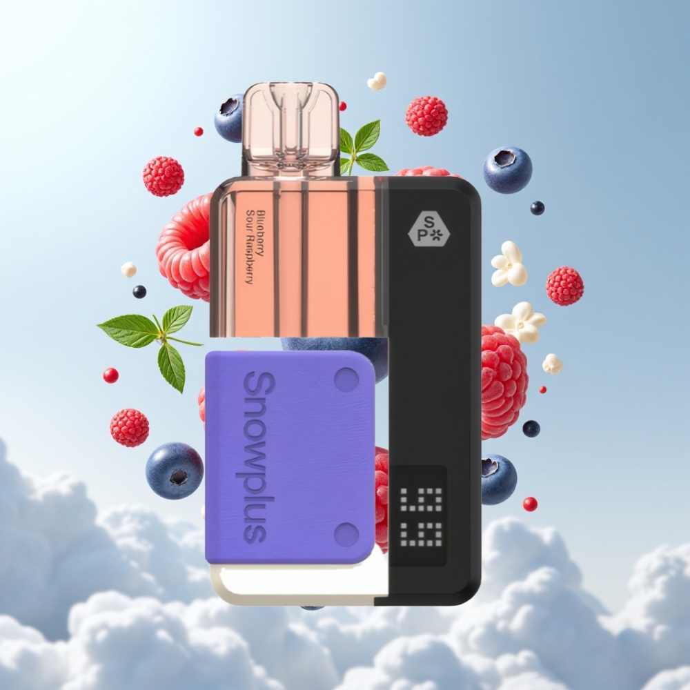 Snowplus Swift 15000 Puffs Kit Dual Mesh 1000mAh Heidelbeer-Sauer-Himbeere