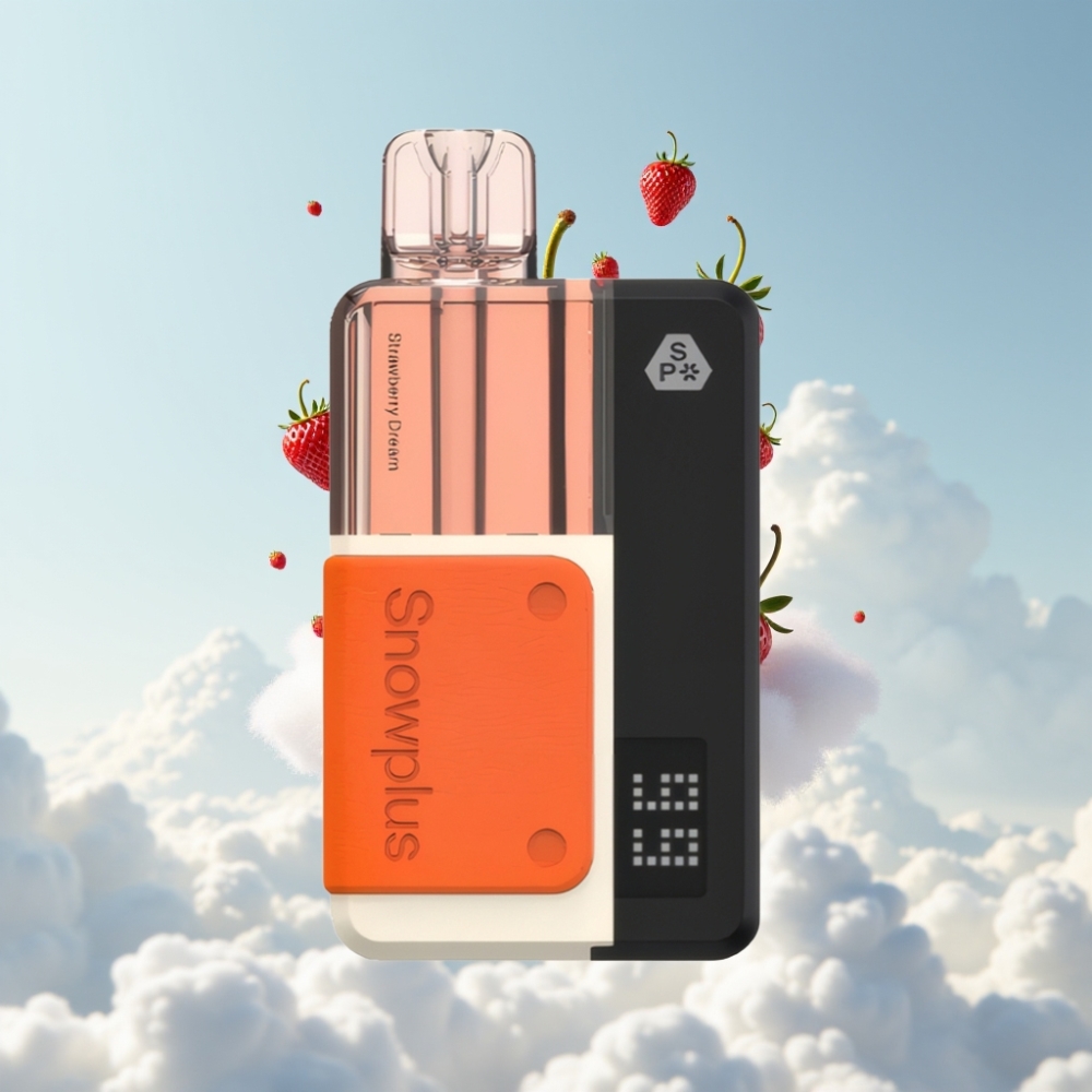Snowplus Swift 15000 Puffs Pod Kit Erdbeer-Traum Dual Mesh 1000mAh 2+10ml
