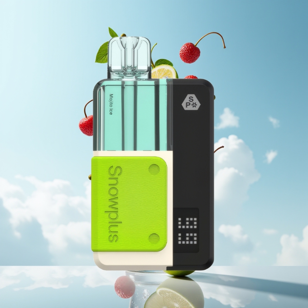 Snowplus Swift 15000 Puffs Pod Kit Mojito-Eis Dual Mesh 1000mAh 2+10ml