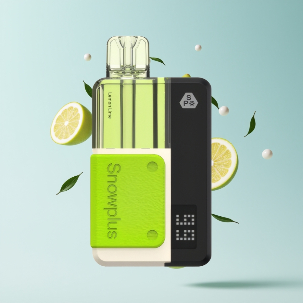 Snowplus Swift 15000 Puffs Pod Kit Zitronenlimette Dual Mesh 1000 mAh 2+10 ml