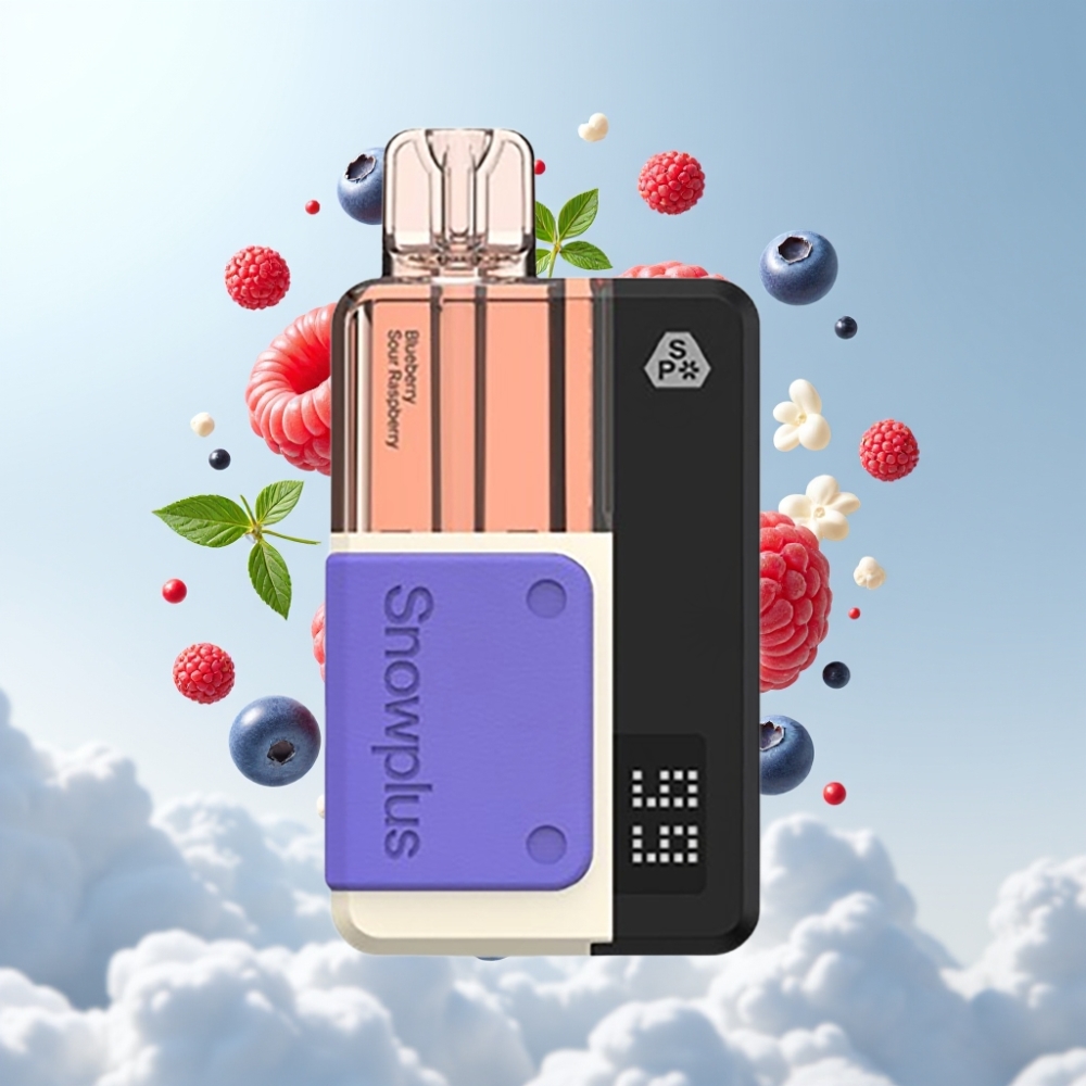 Snowplus Swift 5000 Puffs 1000 mAh Dual Mesh Blauberry Saure Himbeere