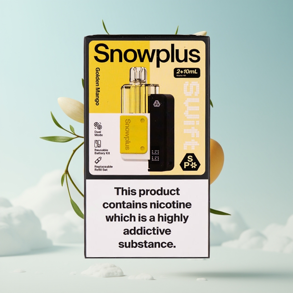 Snowplus Swift 5000 Puffs Dual Mesh 1000 mAh Golden Mango