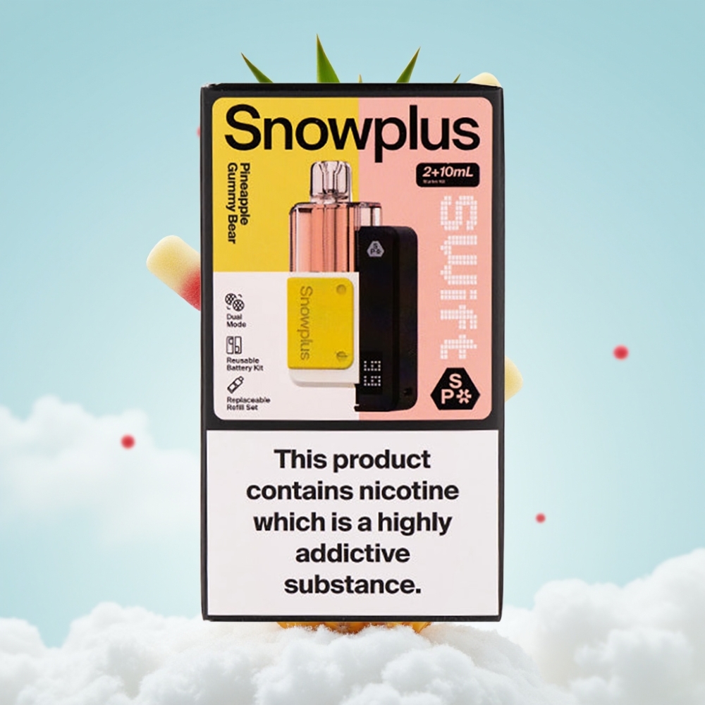 Snowplus Swift 5000 Puffs Dual Mesh 1000 mAh Pineapple-Gummibär