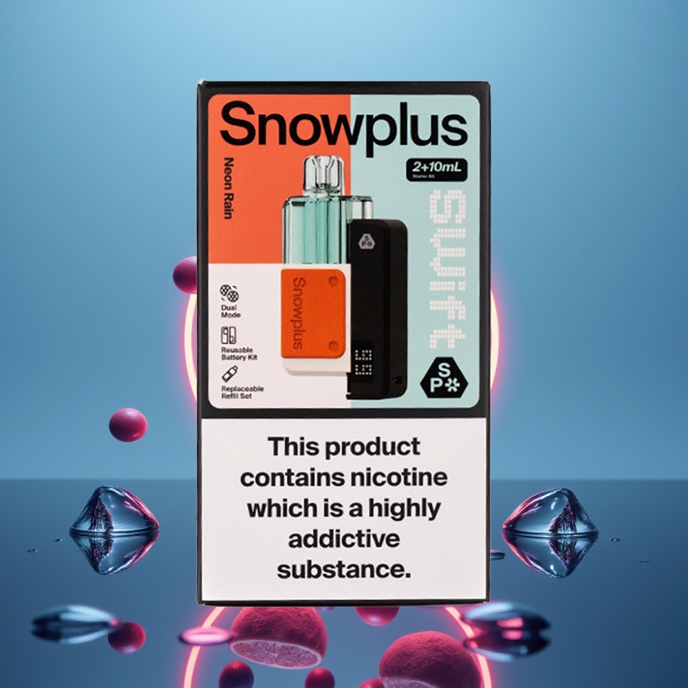 Snowplus Swift 5000 Puffs Dual Mesh 1000mAh Neon Regen