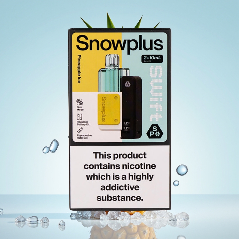 Snowplus Swift 5000 Puffs Dual Mesh 1000mAh Pineapple Ice