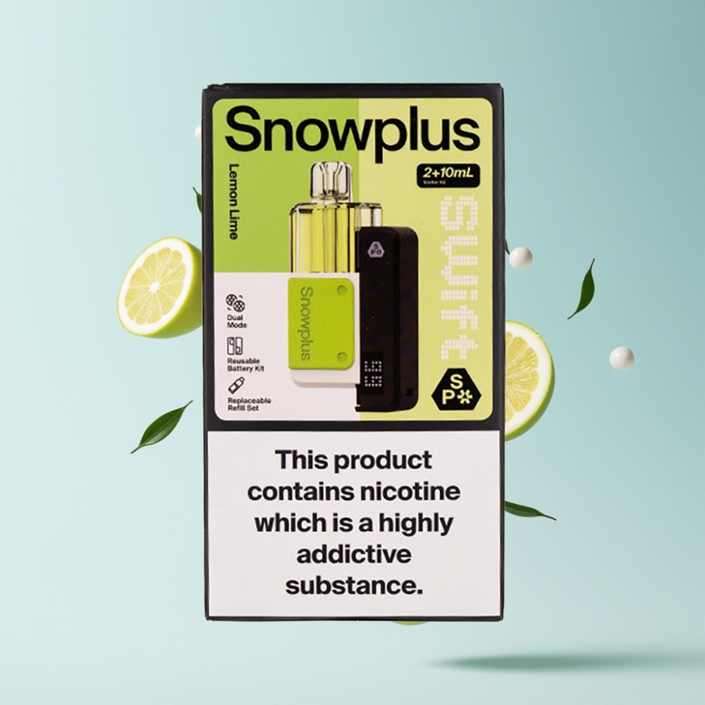 Snowplus Swift 5000 Puffs Dual Mesh 1000mAh Zitrone-Limette