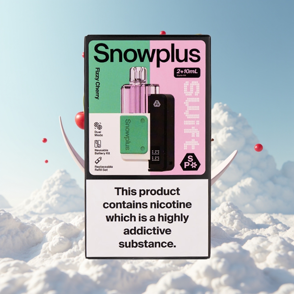 Snowplus Swift 5000 Puffs Dual Mesh Fizzy Kirsch 1000 mAh
